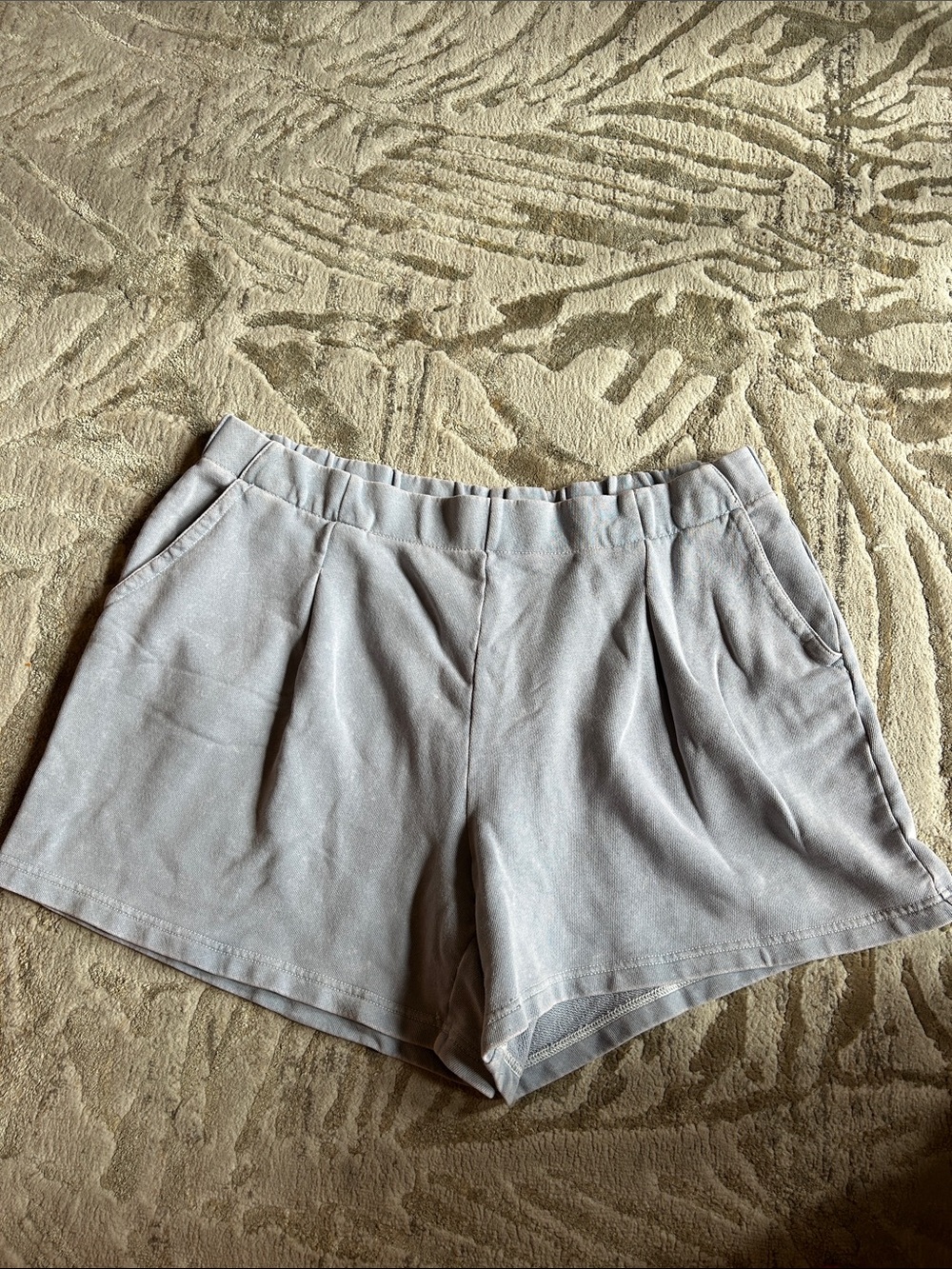Aerie High-Waist Women's Shorts with Pleated Front